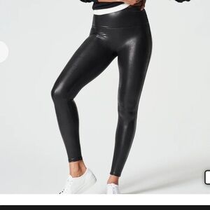 SPANX Faux Leather Leggings